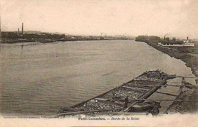 Colombes la porcherie inondée.